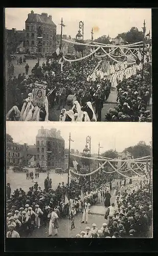 AK Chartres, Les Fetes Mariales de 1927, La Procession