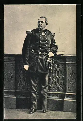 AK Loigny-la-Bataille, Le Général de Sonis