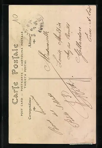 AK Épernon, La Rue Saint-Pierre