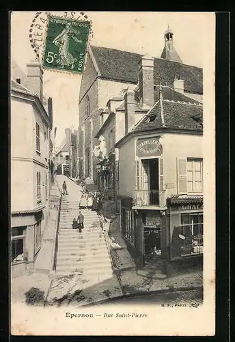 AK Épernon, Rue Saint-Pierre