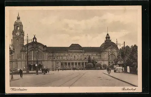 AK Wiesbaden, Bahnhof