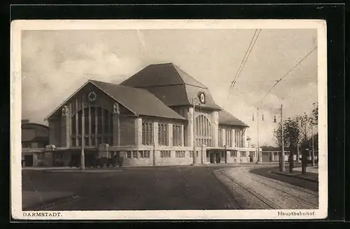 AK Darmstadt, Hauptbahnhof