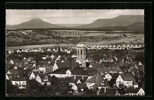 AK Balingen, Teilansicht mit Hohenzollern
