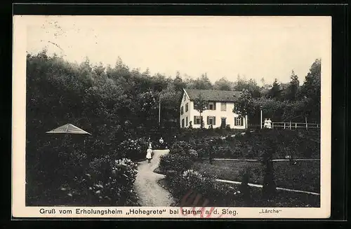 AK Hamm /Sieg, Erholungsheim Hohegrete