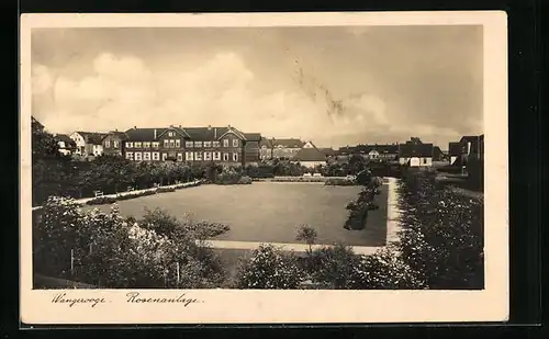 AK Wangerooge, Häuser an der Rosenanlage