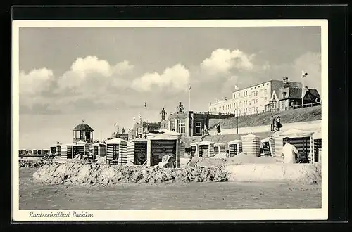 AK Borkum, Strand des Nordseeheilbades