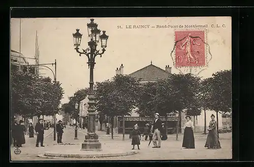 AK Le Raincy, Rond-Point de Montfermeil