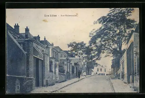 AK Les Lilas, Rue Meissonnier
