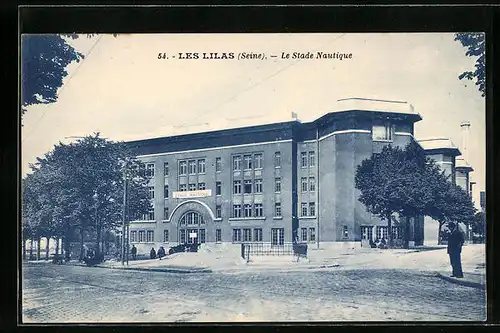 AK Les Lilas, Le Stade Nautique