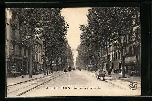 AK Saint-Ouen, Avenue des Batignolles
