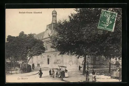 AK Saint-Ouen, La Mairie