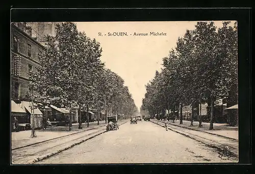 AK Saint-Ouen, Avenue Michelet