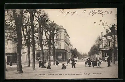 AK Gagny, Avenue Léon Bry et Rue Brodelet