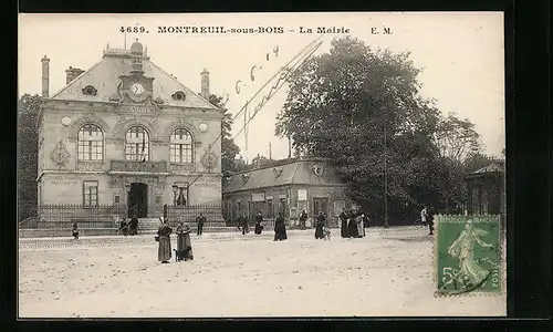 AK Montreuil-sous-Bois, La Mairie