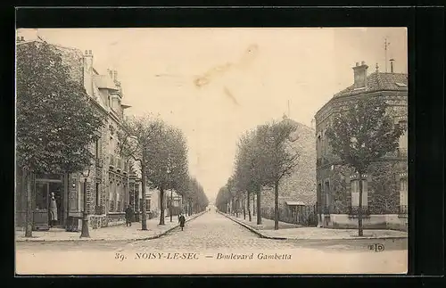 AK Noisy-le-Sec, Boulevard Gambetta