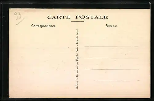 AK Livry-Gargan, La Poste, le Commissariat et la Caserne des Pompiers