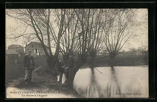 AK Montfermeil-Franceville, La Mare à l`Epine