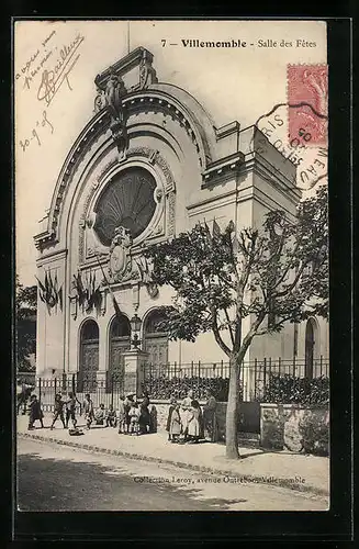 AK Villemomble, Salle des Fetes