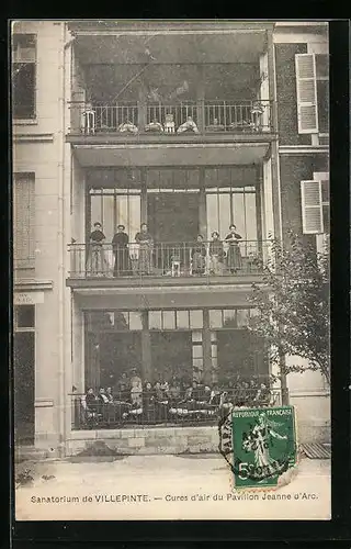 AK Villepinte, Sanatorium, Cures d`air du Pavillon Jeanne d`Arc