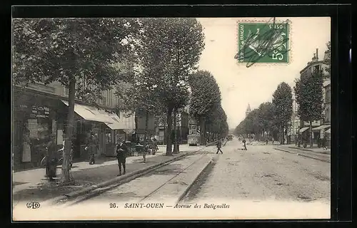 AK Saint-Ouen, Avenue des Batignolles