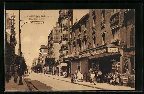 AK Noisy-le-Sec, Rue Jean-Jaurès