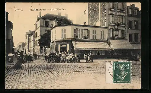 AK Montreuil, Rue d`Alembert