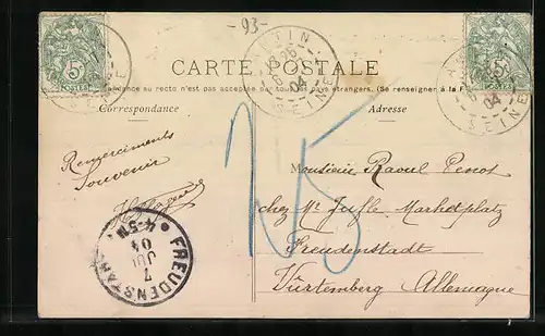 AK Pantin, Rue du Pré-Saint-Gervais