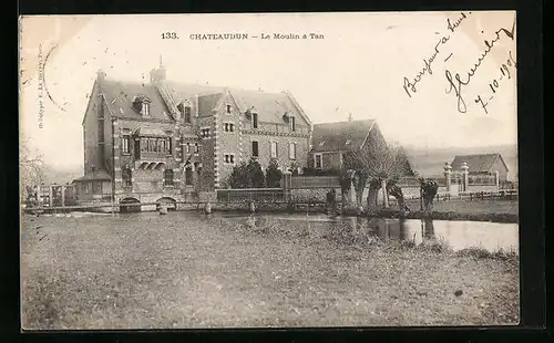 AK Chateaudun, Le Moulin à Tan