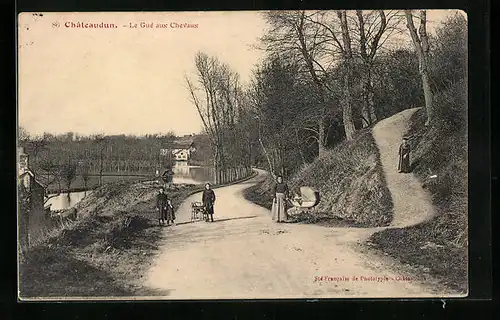 AK Châteaudun, Le Gué aux Chevaux