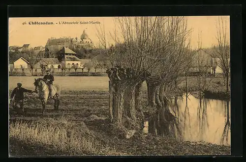 AK Châteaudun, L`Abreuvoir Saint-Martin
