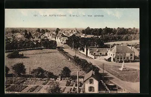 AK La Ferté-Vidame, Vue générale