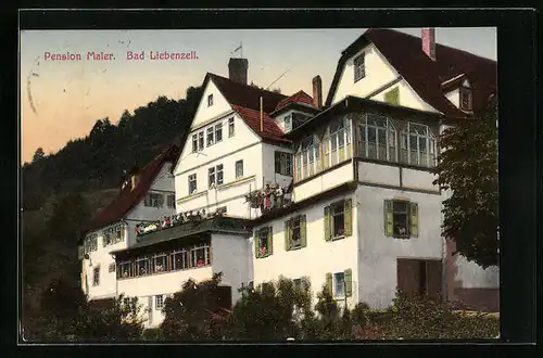AK Bad Liebenzell, Hotel-Pension Maier