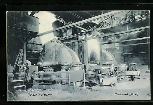 AK Peine, Walzwerk, Thomaswerk, Birnen