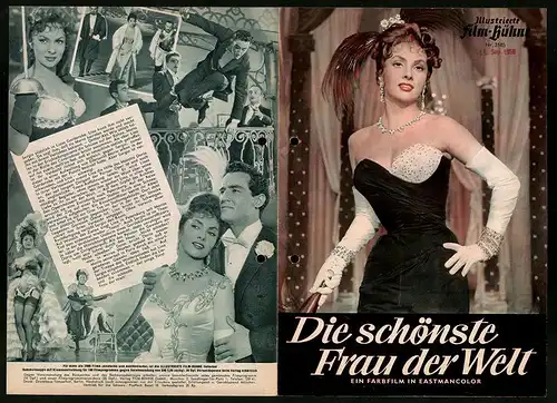 Filmprogramm IFB Nr. 3185, Die schönste Frau der Welt, Gina Lollobrigada, Vittorio Gassman, Regie: Robert Z. Leonard