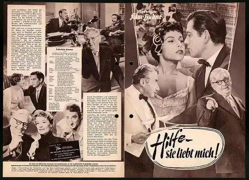 Filmprogramm IFB Nr. 3295, Hilfe - Sie liebt mich, Christiane Jansen, Hans Reiser, Regie: Franz Cap