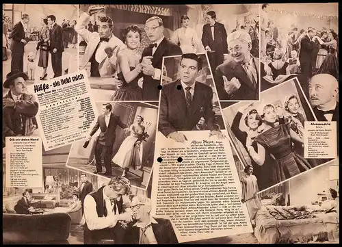 Filmprogramm IFB Nr. 3295, Hilfe - Sie liebt mich, Christiane Jansen, Hans Reiser, Regie: Franz Cap