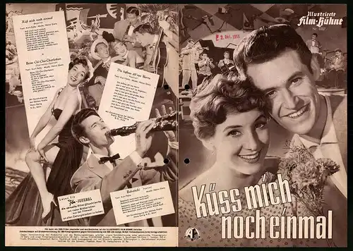 Filmprogramm IFB Nr. 3337, Küss mich noch einmal, Silvio Francesco, Topsy Küppers, Regie: Helmut Weiss