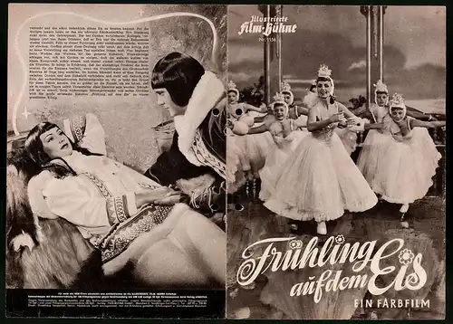 Filmprogramm IFB Nr. 1156, Frühling auf dem Eis, Eva Pawlik, Herta Mayen, Hans Holt, Regie: Georg Jacoby