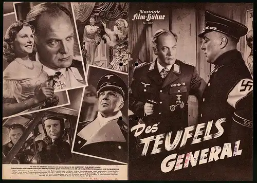 Filmprogramm IFB Nr. 2687, Des Teufels General, Curd Jürgens, Eva-Ingeborg Scholz, Regie: Helmut Käutner