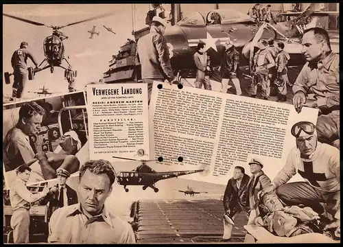 Filmprogramm IFB Nr. 2728, Verwegene Landung, Van Johnson, Walter Pidgeon, Regie: Andrew Marton