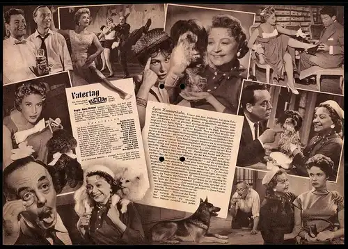 Filmprogramm IFB Nr. 2829, Vatertag, Grethe Weiser, Paul Westermeier, Regie: Hans Richter