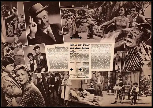 Filmprogramm IFB Nr. 2869, Wenn der Vater mit dem Sohne, Heint Rühmann, Oliver Grimm, Regie: Hans Quest