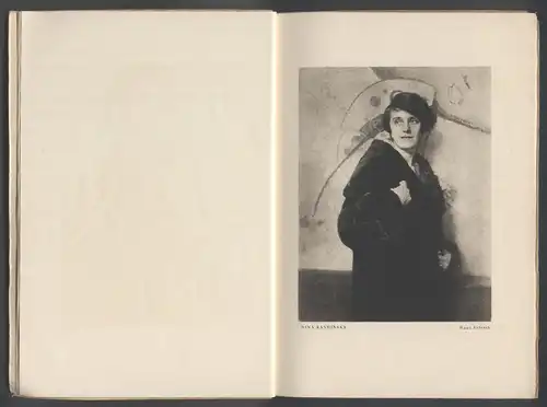 Fotokatalog Hugo Erfurth, Bildnisse 14 Portraits im Kupfertiefdruck, Nina Kadinsky, Hans Thoma, Otto Dix u.a.