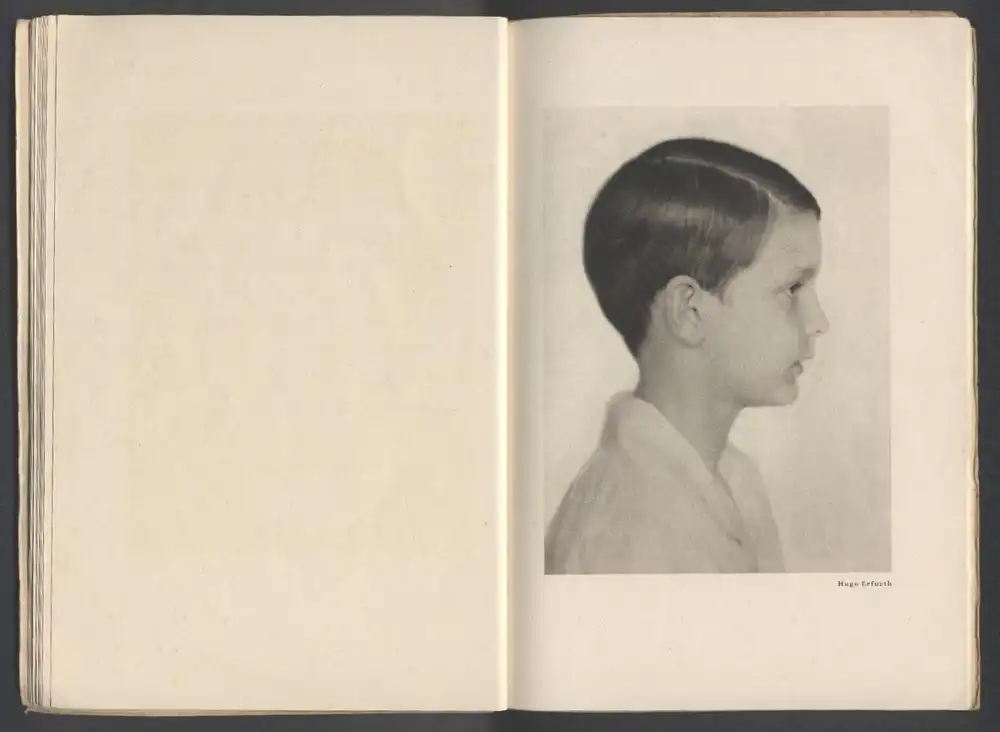 Fotokatalog Hugo Erfurth, Bildnisse 14 Portraits im Kupfertiefdruck, Nina Kadinsky, Hans Thoma, Otto Dix u.a. 10