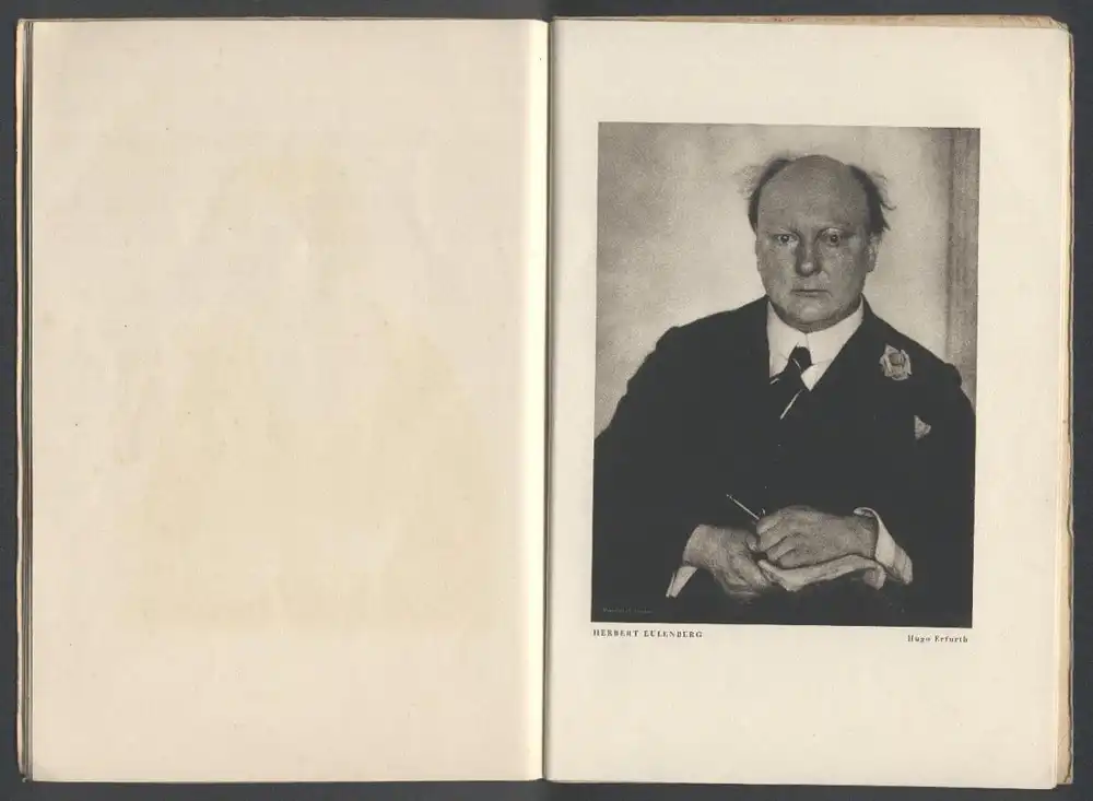 Fotokatalog Hugo Erfurth, Bildnisse 14 Portraits im Kupfertiefdruck, Nina Kadinsky, Hans Thoma, Otto Dix u.a. 13
