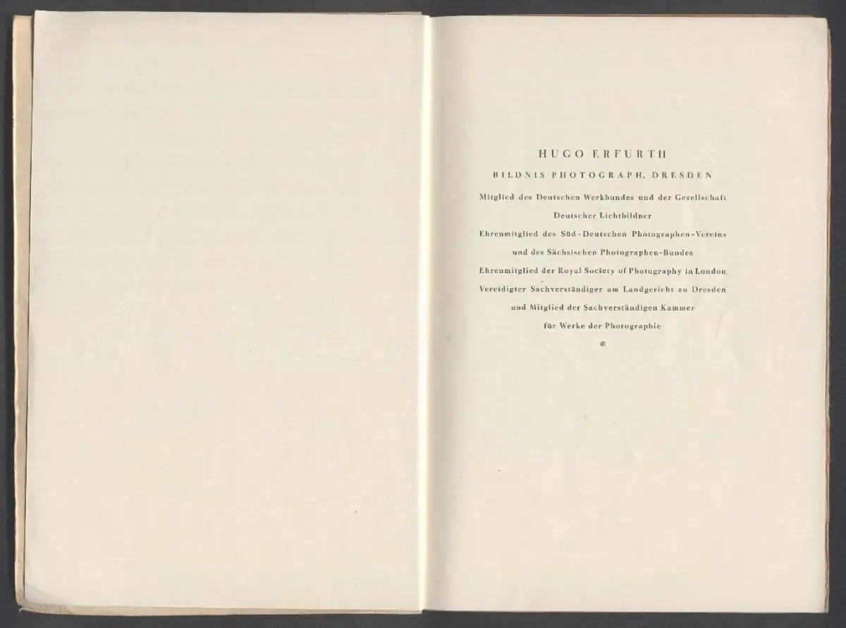 Fotokatalog Hugo Erfurth, Bildnisse 14 Portraits im Kupfertiefdruck, Nina Kadinsky, Hans Thoma, Otto Dix u.a. 15