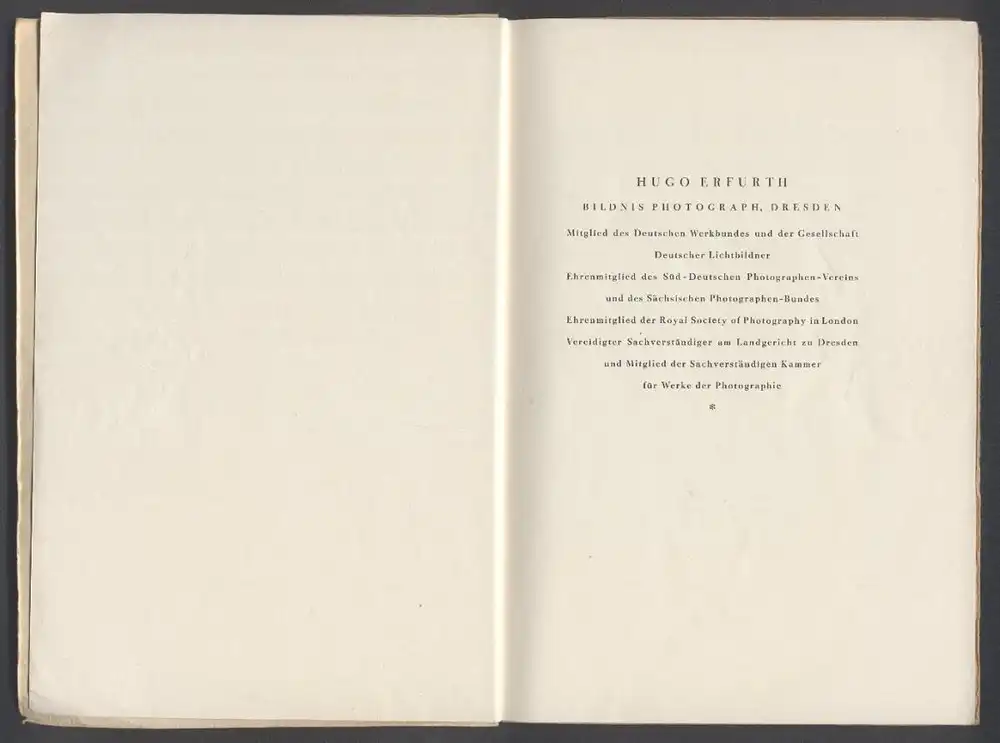 Fotokatalog Hugo Erfurth, Bildnisse 14 Portraits im Kupfertiefdruck, Nina Kadinsky, Hans Thoma, Otto Dix u.a. 15