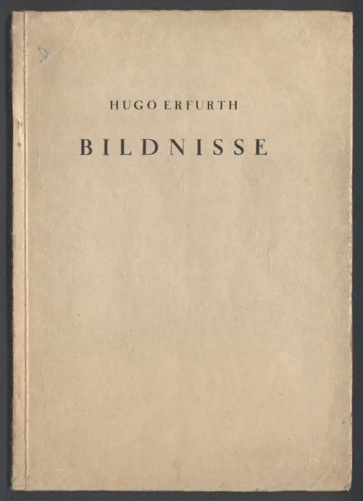 Fotokatalog Hugo Erfurth, Bildnisse 14 Portraits im Kupfertiefdruck, Nina Kadinsky, Hans Thoma, Otto Dix u.a. 19