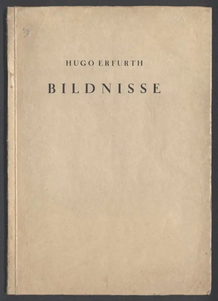 Fotokatalog Hugo Erfurth, Bildnisse 14 Portraits im Kupfertiefdruck, Nina Kadinsky, Hans Thoma, Otto Dix u.a. 19