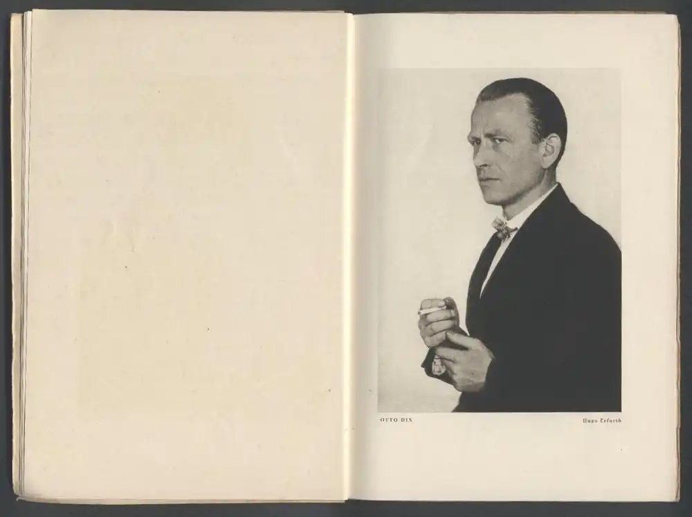 Fotokatalog Hugo Erfurth, Bildnisse 14 Portraits im Kupfertiefdruck, Nina Kadinsky, Hans Thoma, Otto Dix u.a. 3